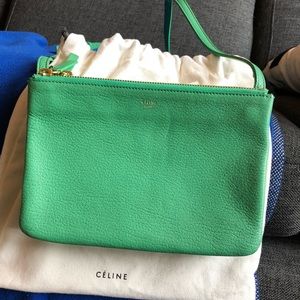 Celine trio in green small